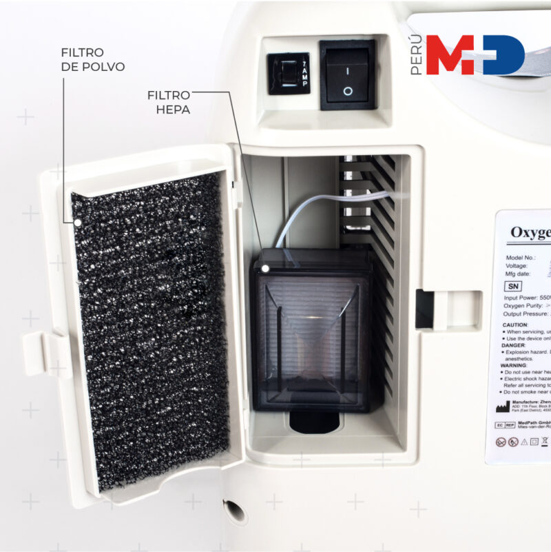 Concentrador de oxígeno OLV-10 (Incluye IGV) - Imagen 3