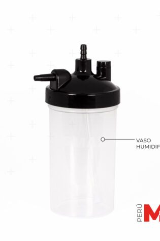 Vaso de humidificación para generador de oxígeno olive 10 litros