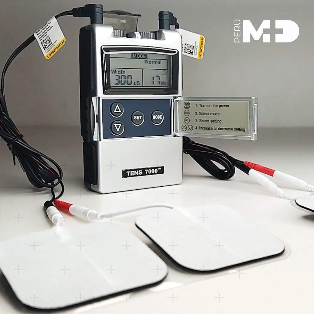 TENS modelo 7000 Electroterapia DIGITAL + Incluye Accesorios