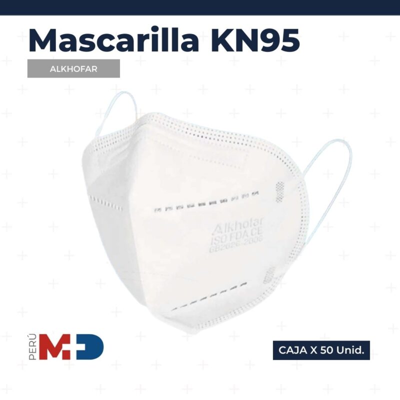Mascarilla KN95 - Caja x 50 unidades
