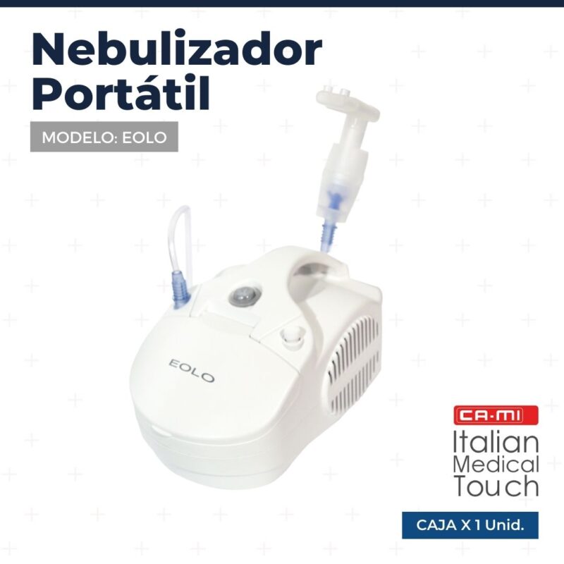 Nebulizador portátil a pistón (Incluye IGV) -