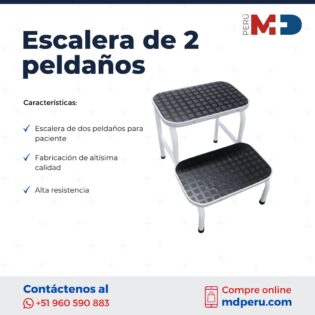 Escalera de 2 peldaños