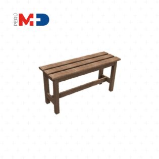 banco de madera para vestuario (m 16)