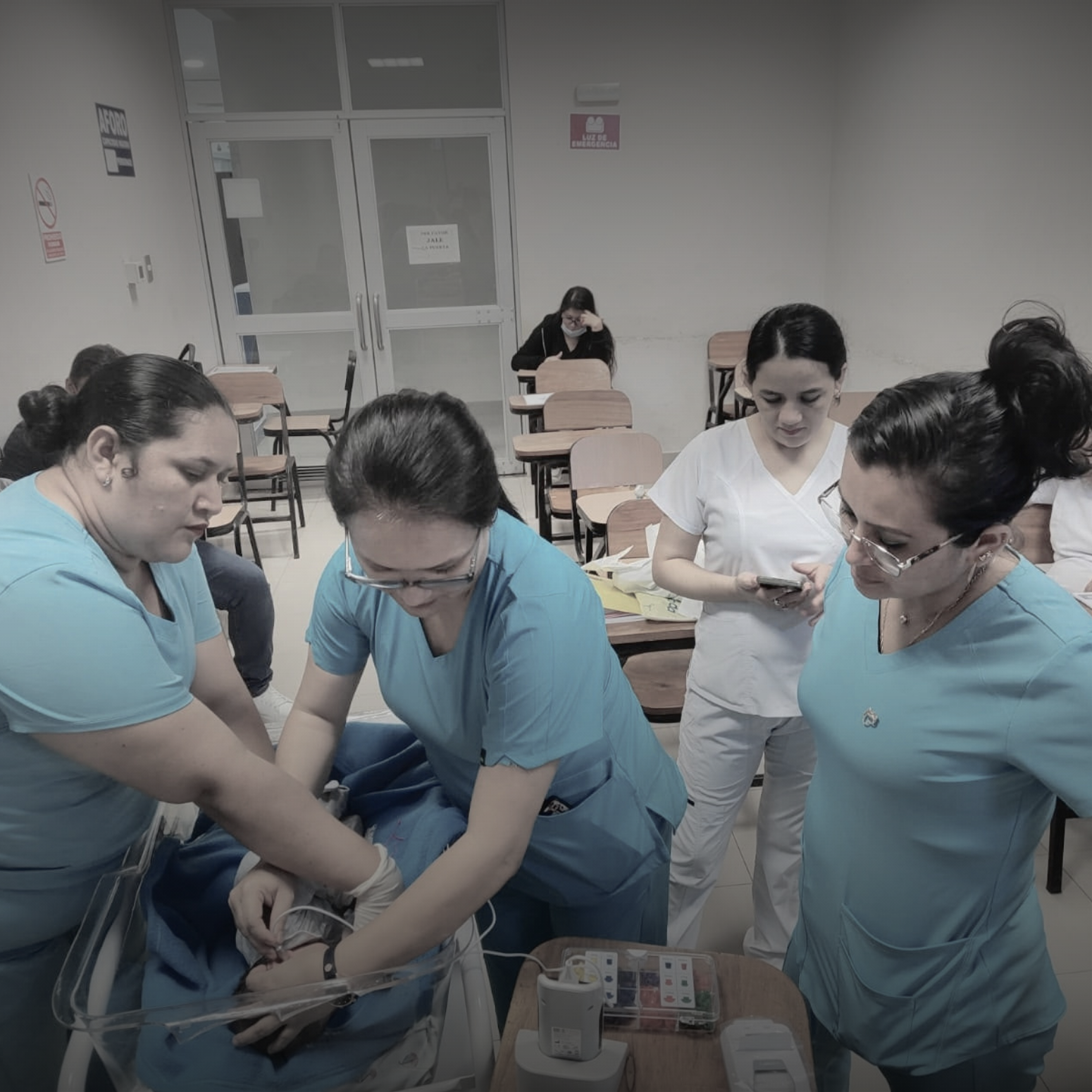 Acompañamiento de MD Perú en sala de neonatología