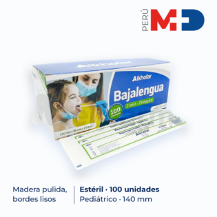 bajalengua esteril pediatrico alkhofar md peru