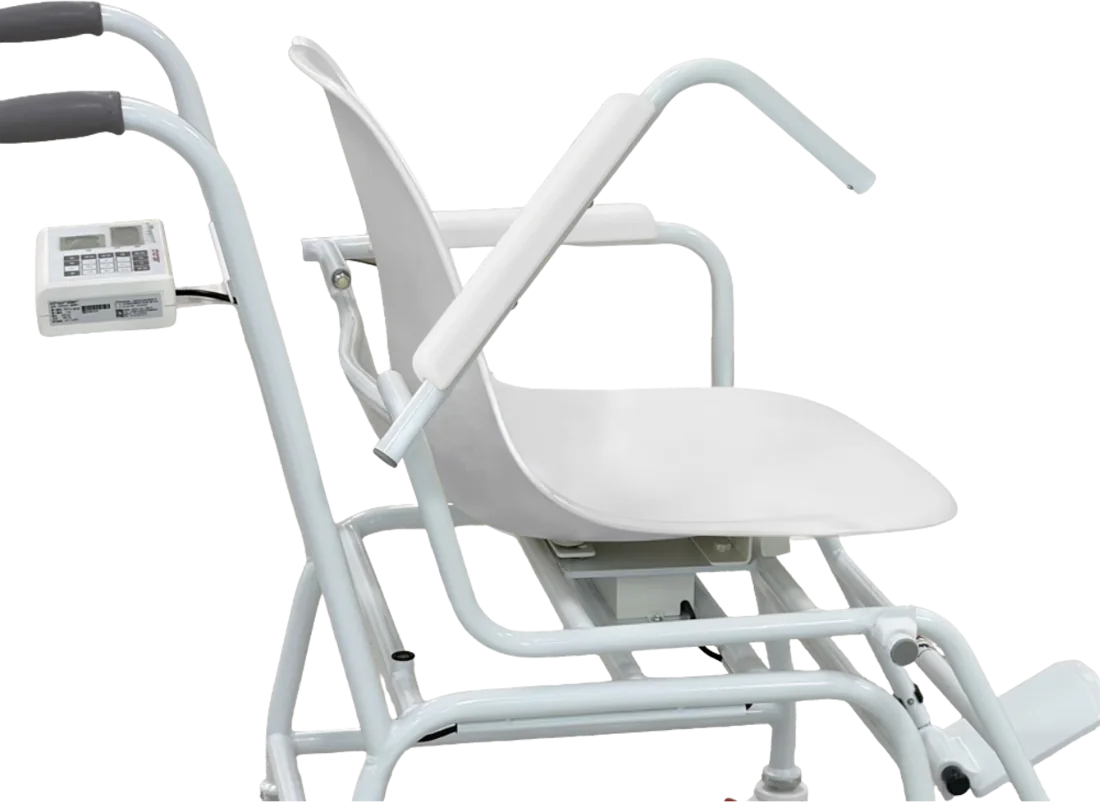 Charder MS5410 | Balanza tipo silla 300 kg Apoyabrazos giratorio de la balanza tipo silla Charder MS5410