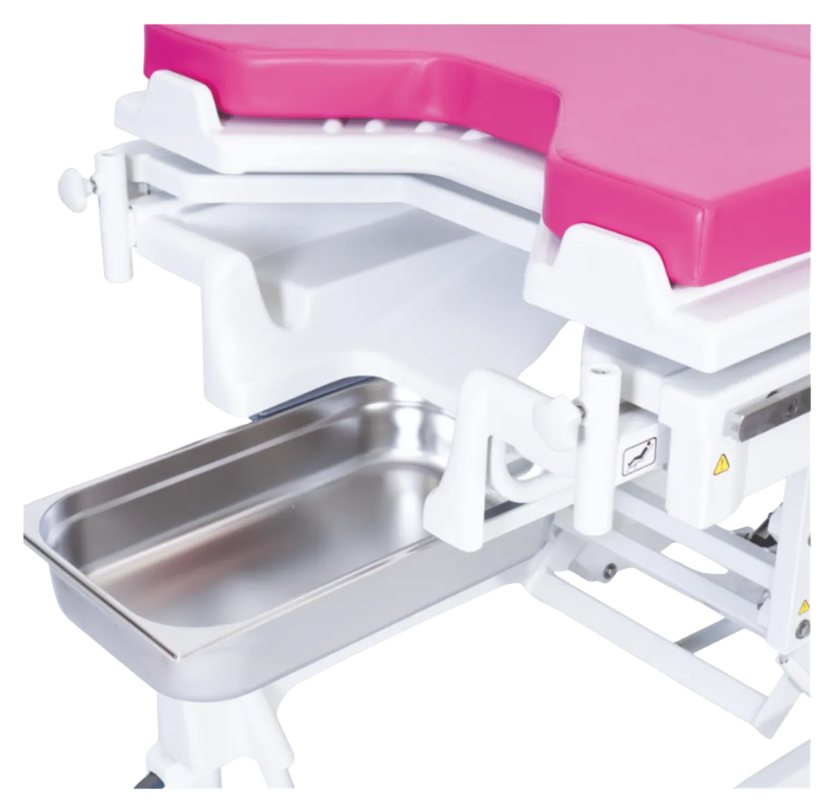 Bandeja extraíble de acero inoxidable para fluidos de la cama FAMED ROSSA