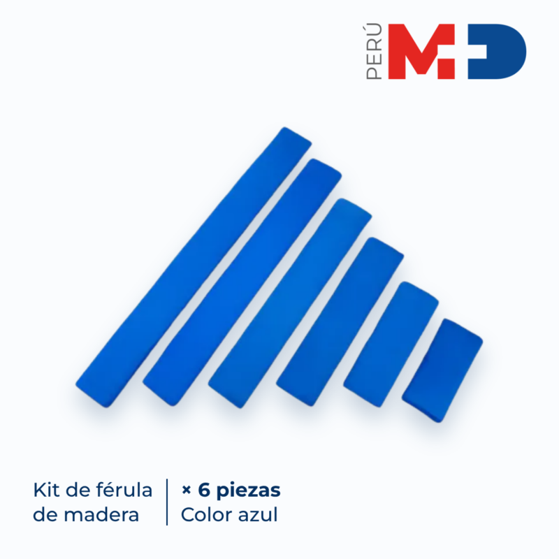Tienda online de dispositivos médicos Kit de Férula de Madera × 6 piezas