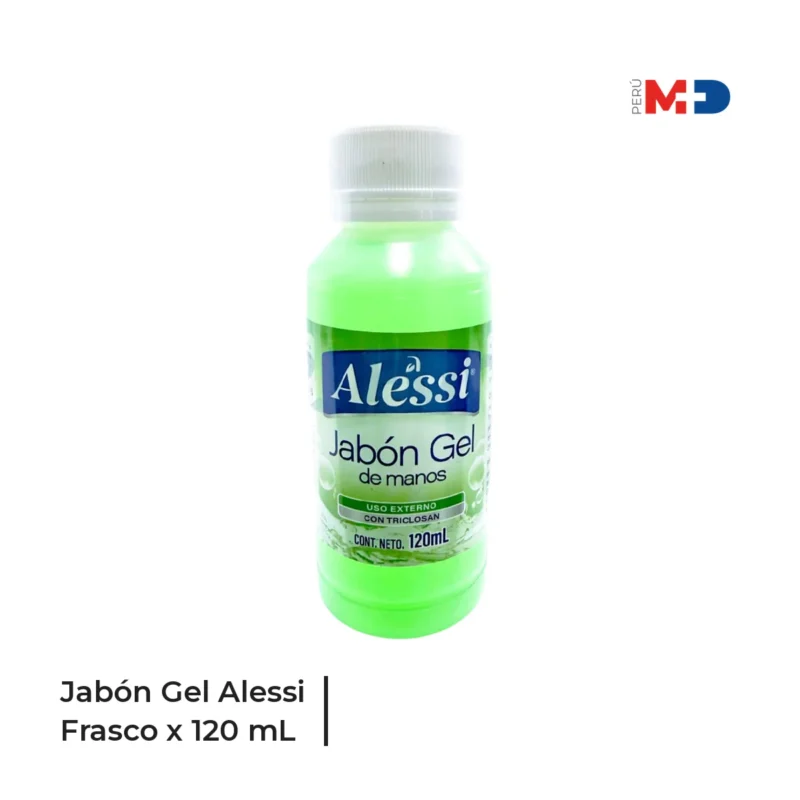 Tienda online de dispositivos médicos Jabón Gel de Manos Alessi – Frasco x 120 mL